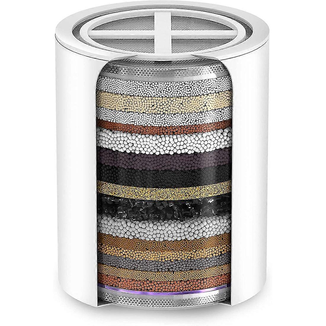 20-stegs byte duschvattenfilter (inget hölje), kompatibelt med alla duschfilter av liknande