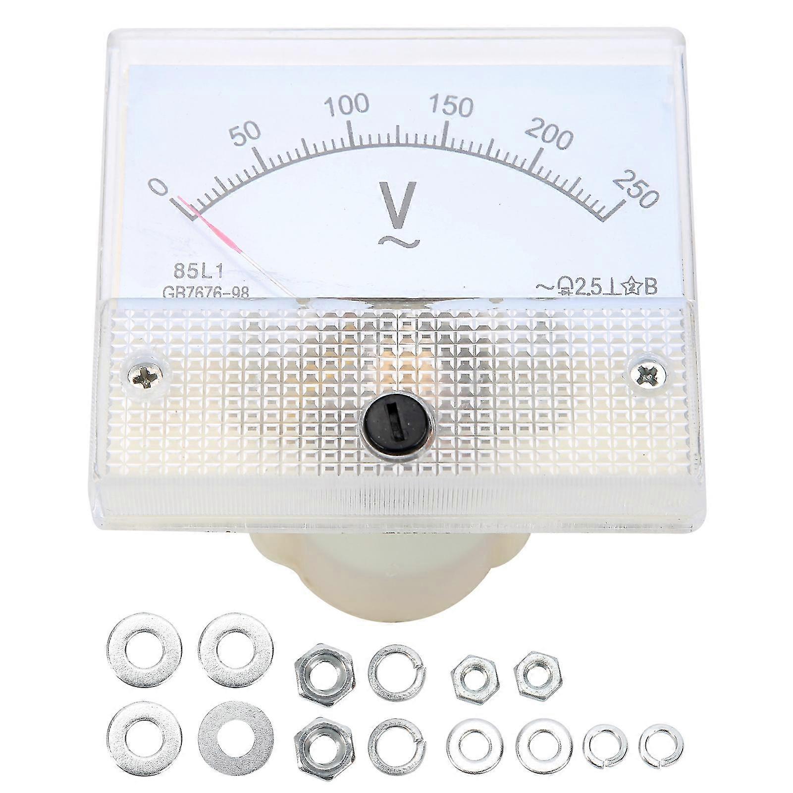 High Accuracy AC 0250V Voltmeter - 85L1 Voltage Meter for Precise Voltage Measurement