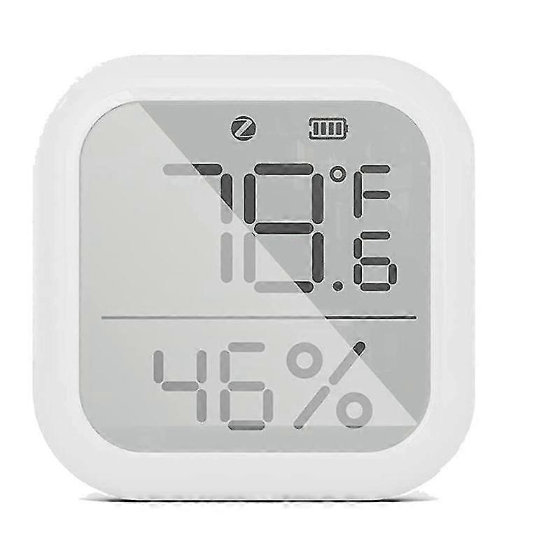 Tuya Zigbee Temperature And Humidity Sensor Indoor Hygrometer Thermometer Detector With Digital Lcd Display