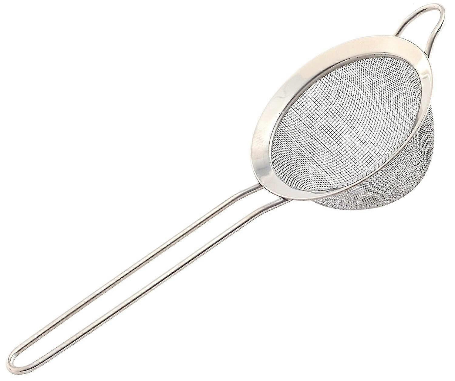 Stainless Steel Strainer, 3-inch, Silver