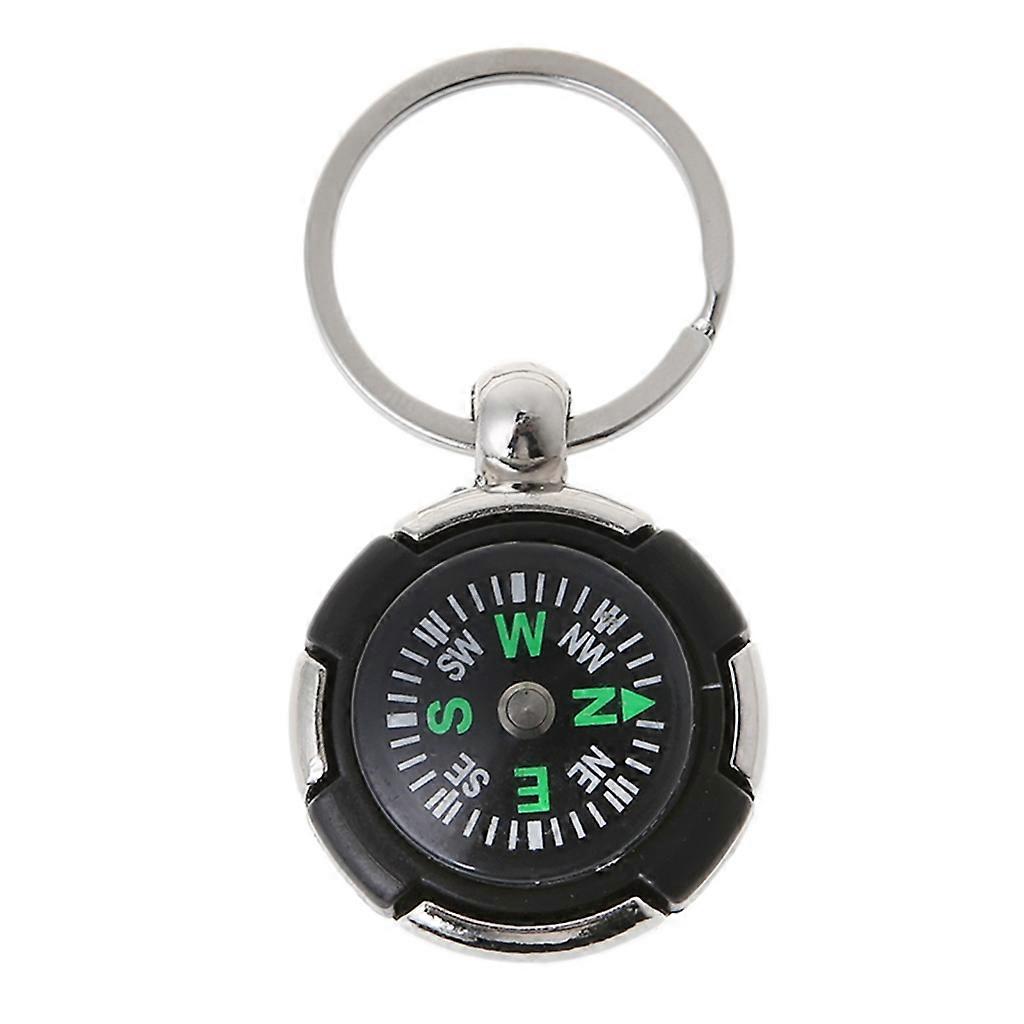 1Pc Mini Practical Pocket Filled Plastic Miniature Compass Lightweight Hiking