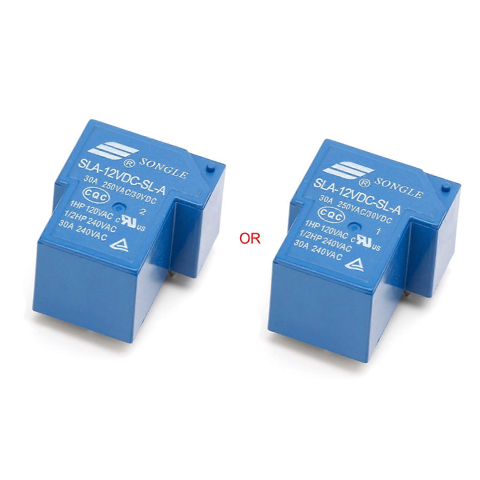 5PIN 12V 30A teljesítmény relék SLA-12VDC-SL-A Nagyáramú tekercs teljesítmény PCB relé