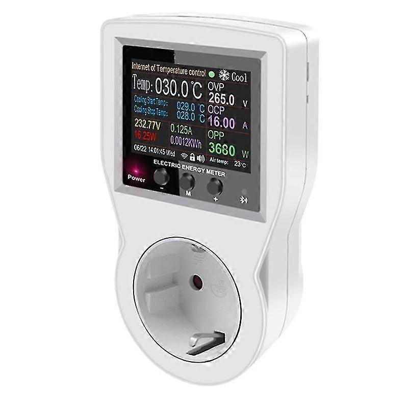 Tuya Wifi Thermostat Socket 16A AC220V Digital Temperature Controller Socket Outlet Timer Switch Se