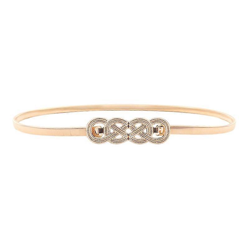 Metal elastic elastic waist chain casual temperament thin waist belt Fashion classic waist accessories with sweater skirt coatBelts
