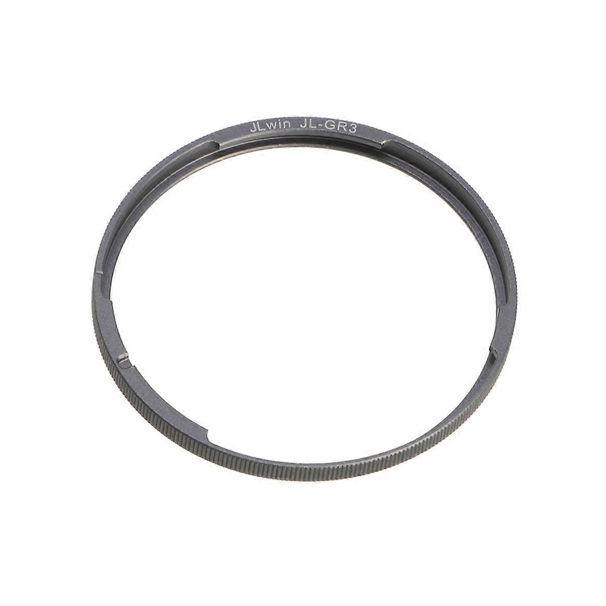 Aluminium linsering for 3 dekorative ring Multifunksjon bærbar linsering grå