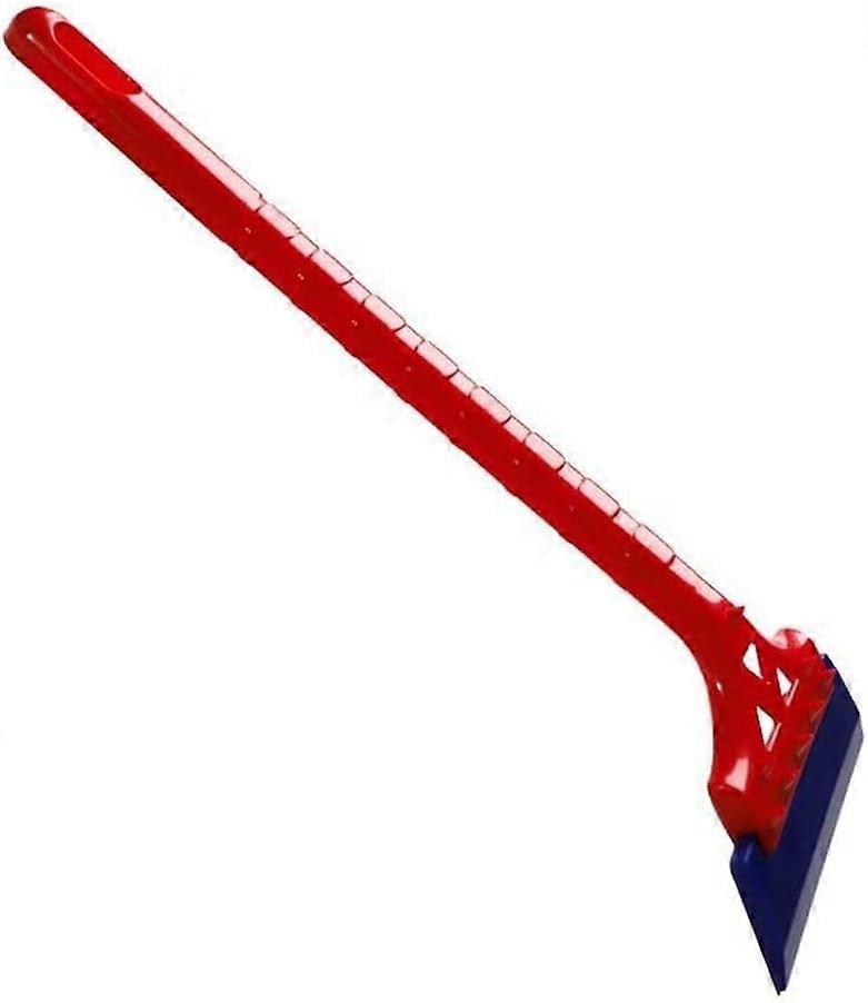 Lightweight snow shovel for efficient defrosting essential for winter (red)