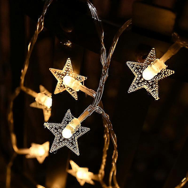 3m 20ライトリトルスター(暖かい色)屋外キャンプ雰囲気ライト中庭ガーデンLEDライト(3 m 20ライトUSBモデル)