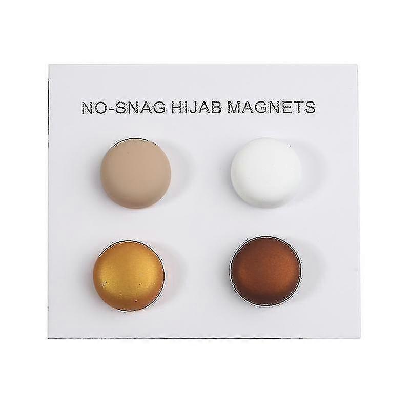4pcs Shiny Hijab Pins -use Hijab Brooch Jewelry