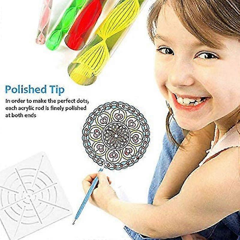 Tool Set, 25 Tlg Mandala Dotting Tool Set