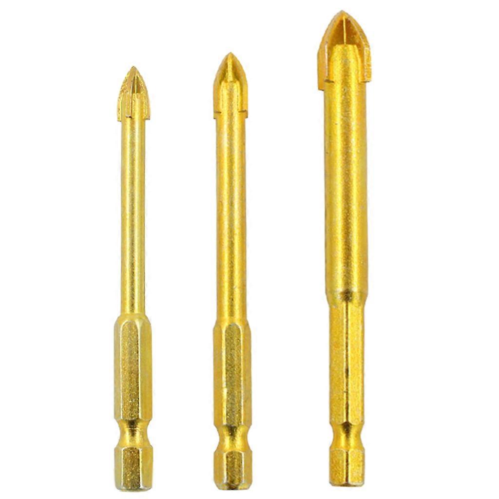 for Cross Hexagonal Shank for Triangle Drill Bit for Glass Tile Marble Concrete