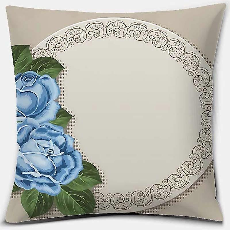 Tryck örngott Soffa Kuddfodral Design Stil -1304