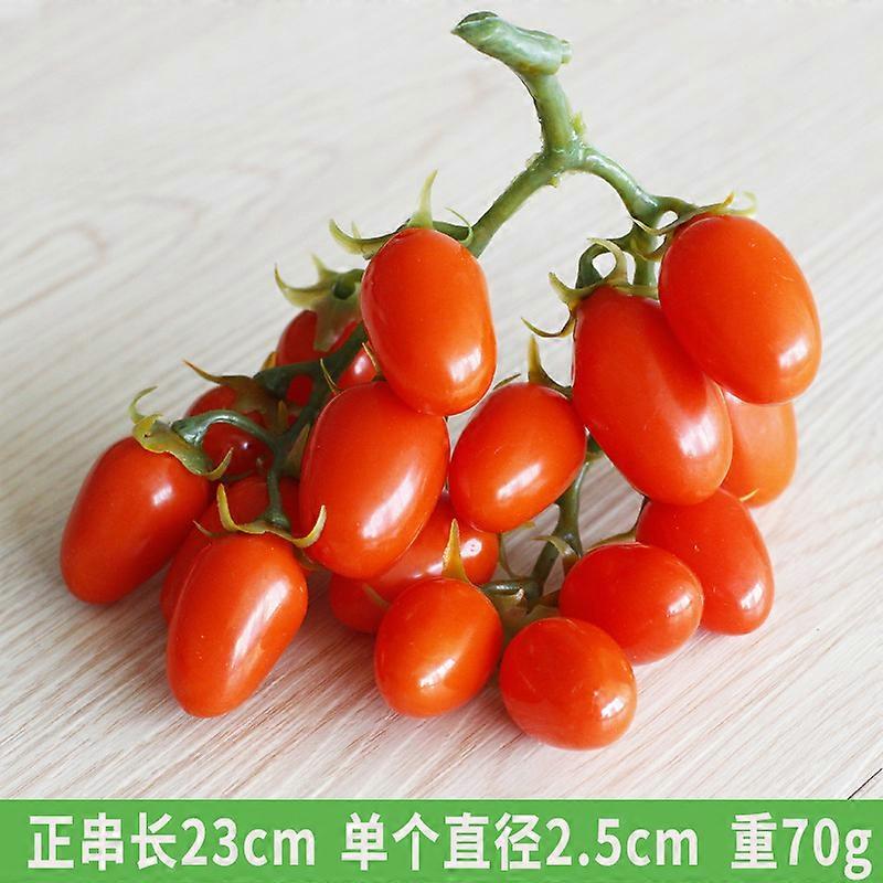 Artificial Cherry Tomato Decoration Imitation Cherry Tomato Bunch Simulation Fruit