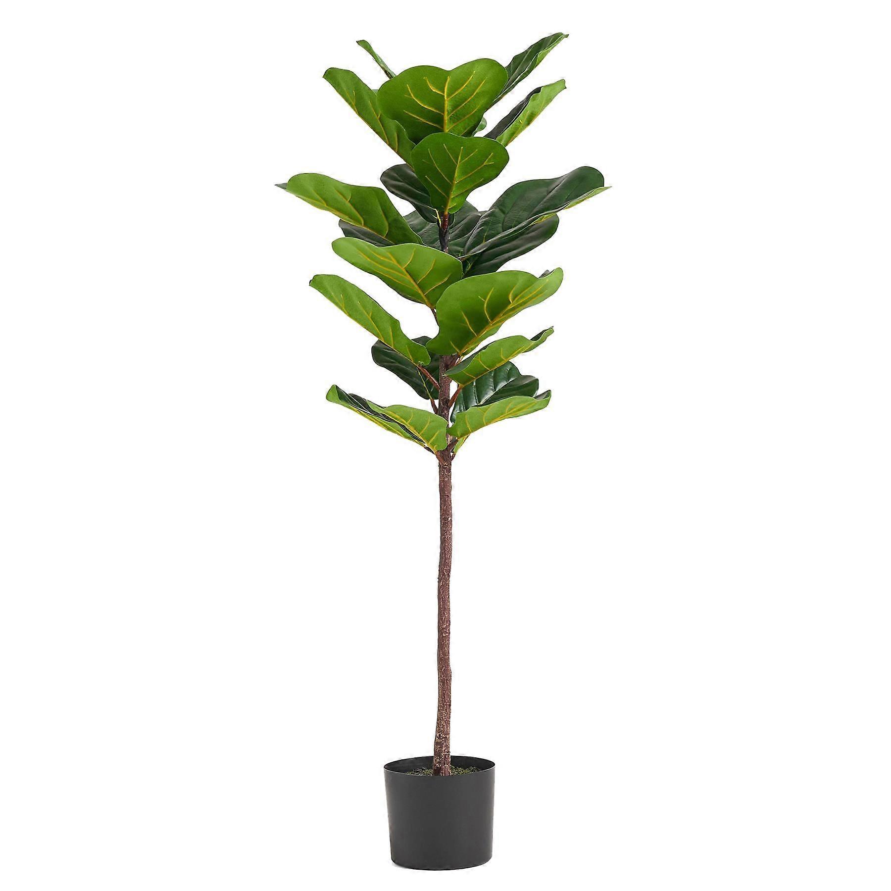 120cm Artificial Fiddle Fig Tree  Premium Quality