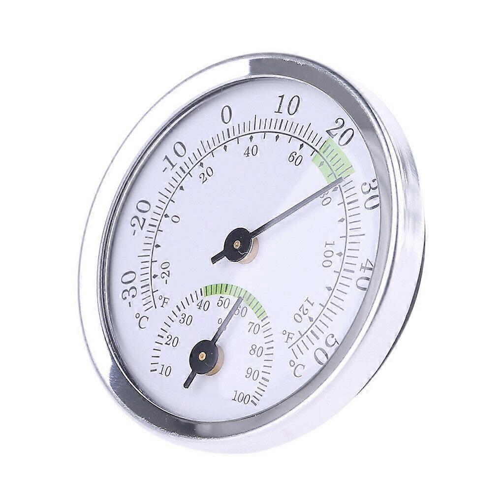 Pointed Thermometer&Hygrometer Wall Mounted Indoor Temperature Humidity Measure