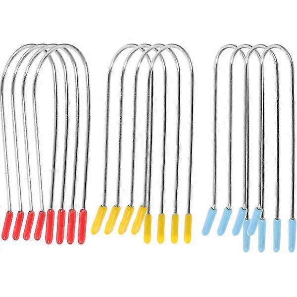 24pcs Hot Roller Clips Hot Rollers Curler Clips Hot Roller Clips Replacement U-shaped Clips