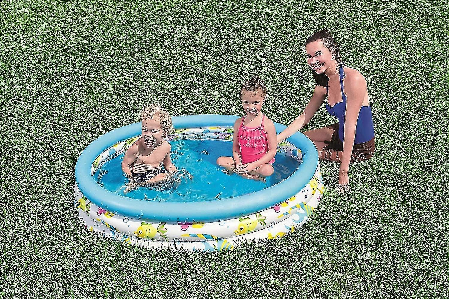 Round Inflatable Swimming Pool, Suitable For 2 Children