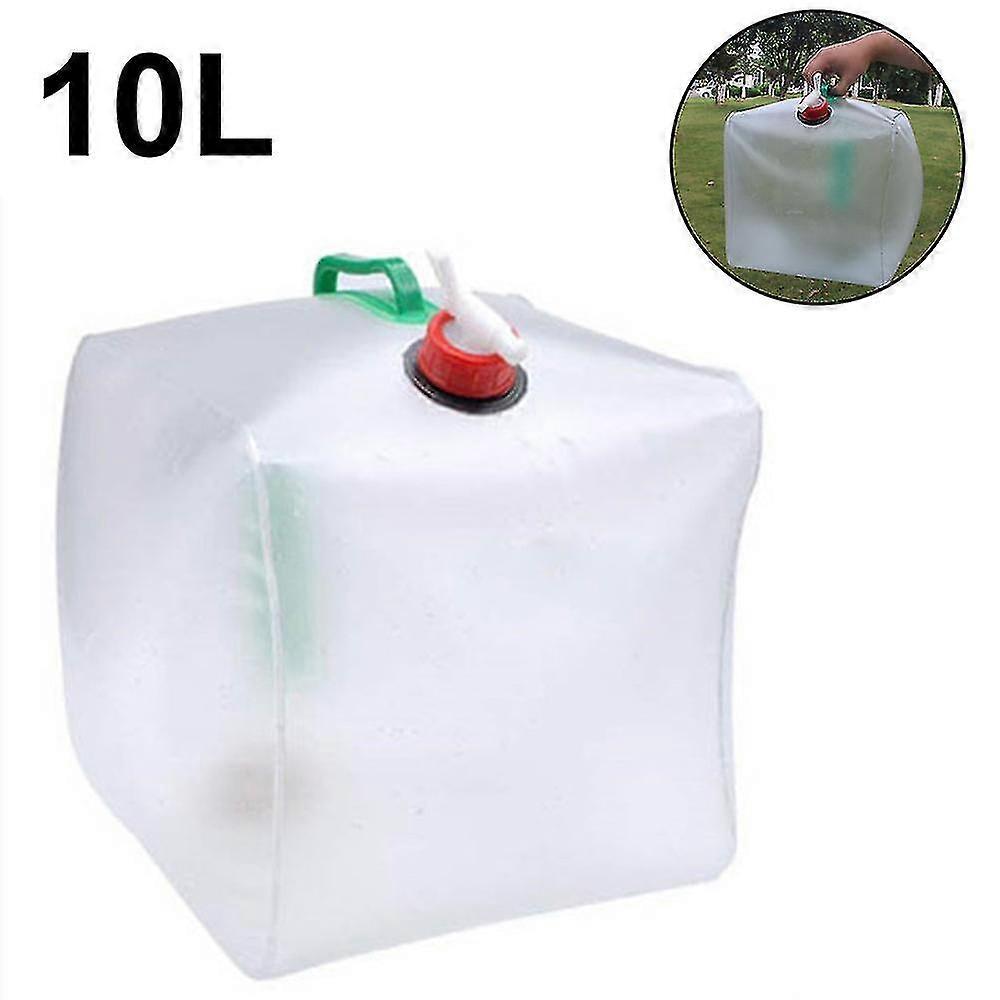 Vikbar vattenbehållare bärbar