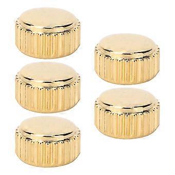 5 stücke stahl uhr krone uhrkopf reparatur teile ersatz zubehör set gold4.5mm / 0.18in