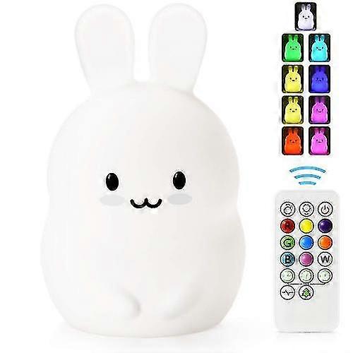 Led Children's Night Light, Rechargeable, With Touch Sensor And Remote Control