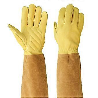 Pitkähihaiset puutarhakäsineet Puukotuksenkestävät poimintakäsineet