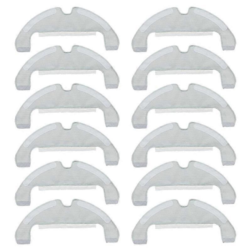 12PCS Mop Cloths for D10s Plus Robot Vacuum Cleaner Replaceable Washable Cleaning Rag