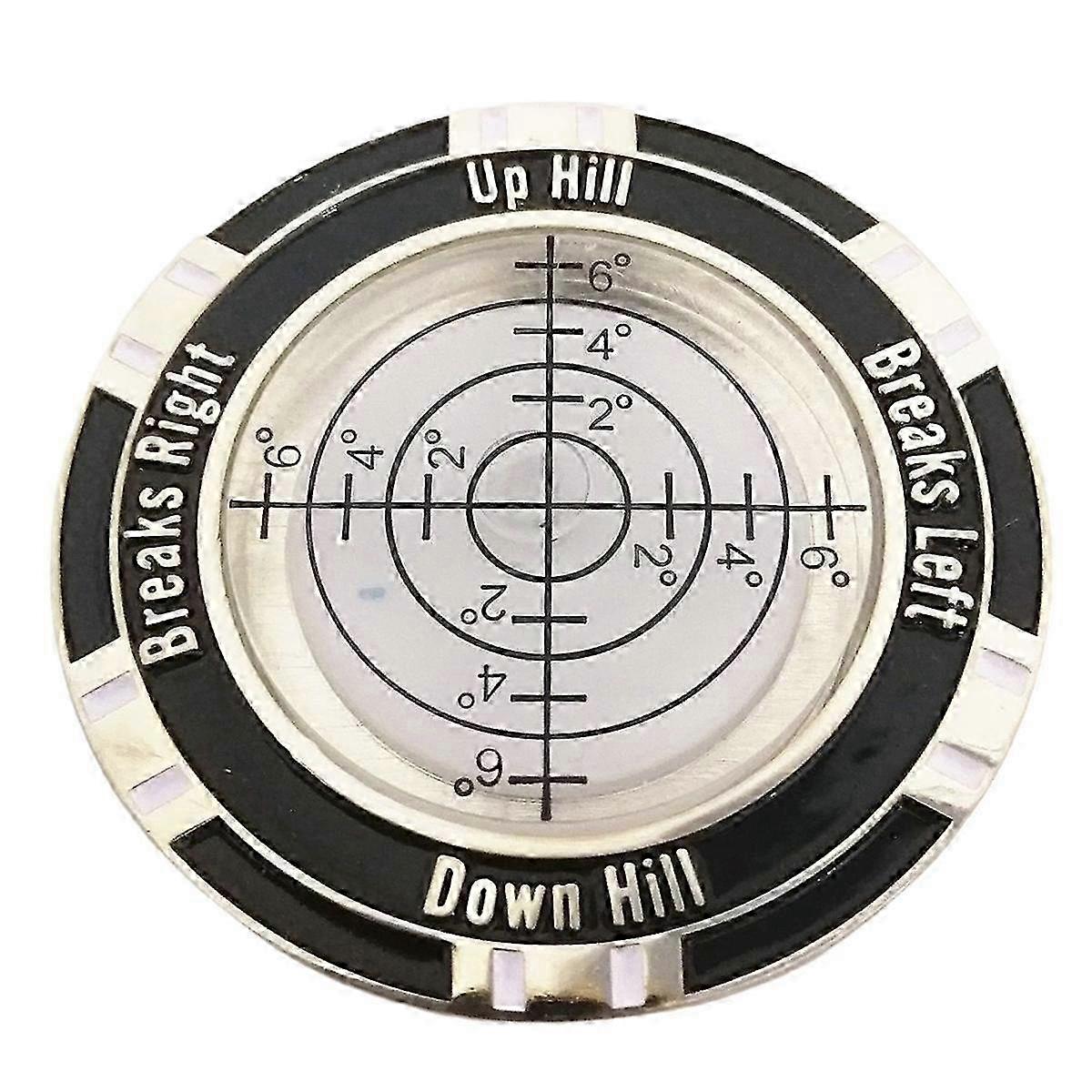 Slope Reader Golf Peripheral High Precision Level Reading Aid White