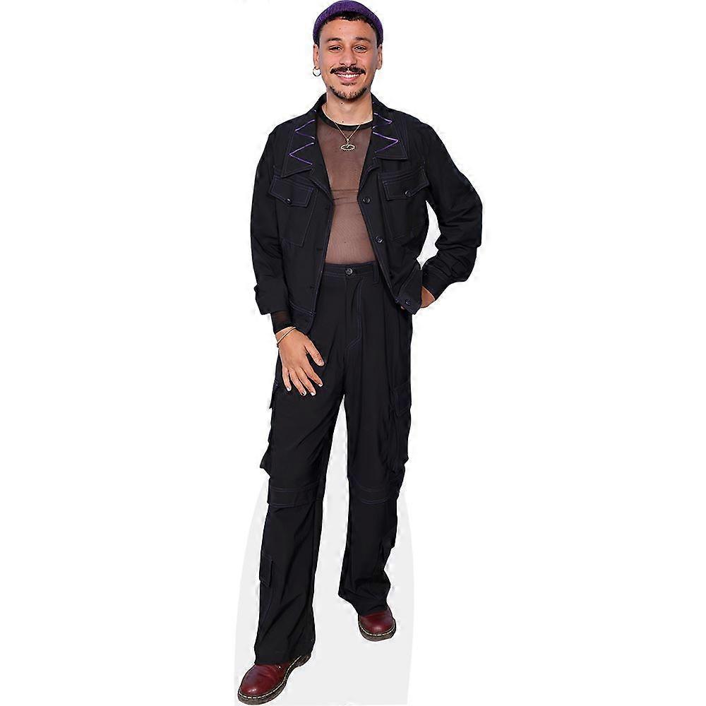 Slim Baccar (Jacket) Cardboard Cutout (lifesize OR mini size). Standee. Stand Up.