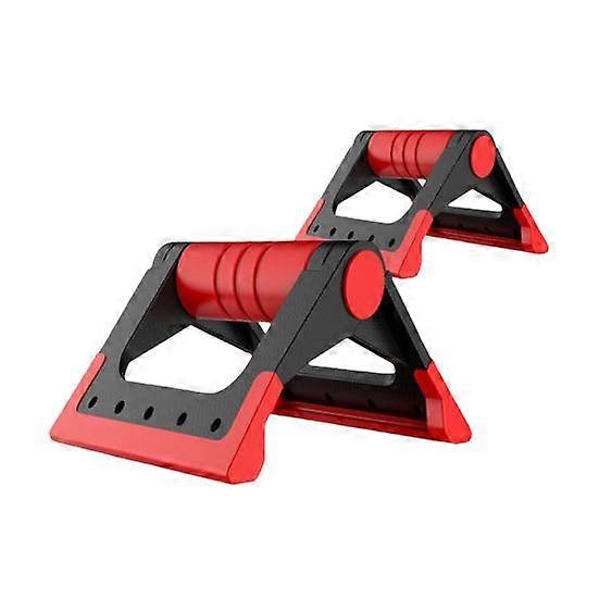 1 Pair Push-Up Bar Stand Foldable Ergonomic Anti-slip Men Women Abdominal Exercise Trainer Push-up Support Grip Handle Home Gym Fitness Equipment