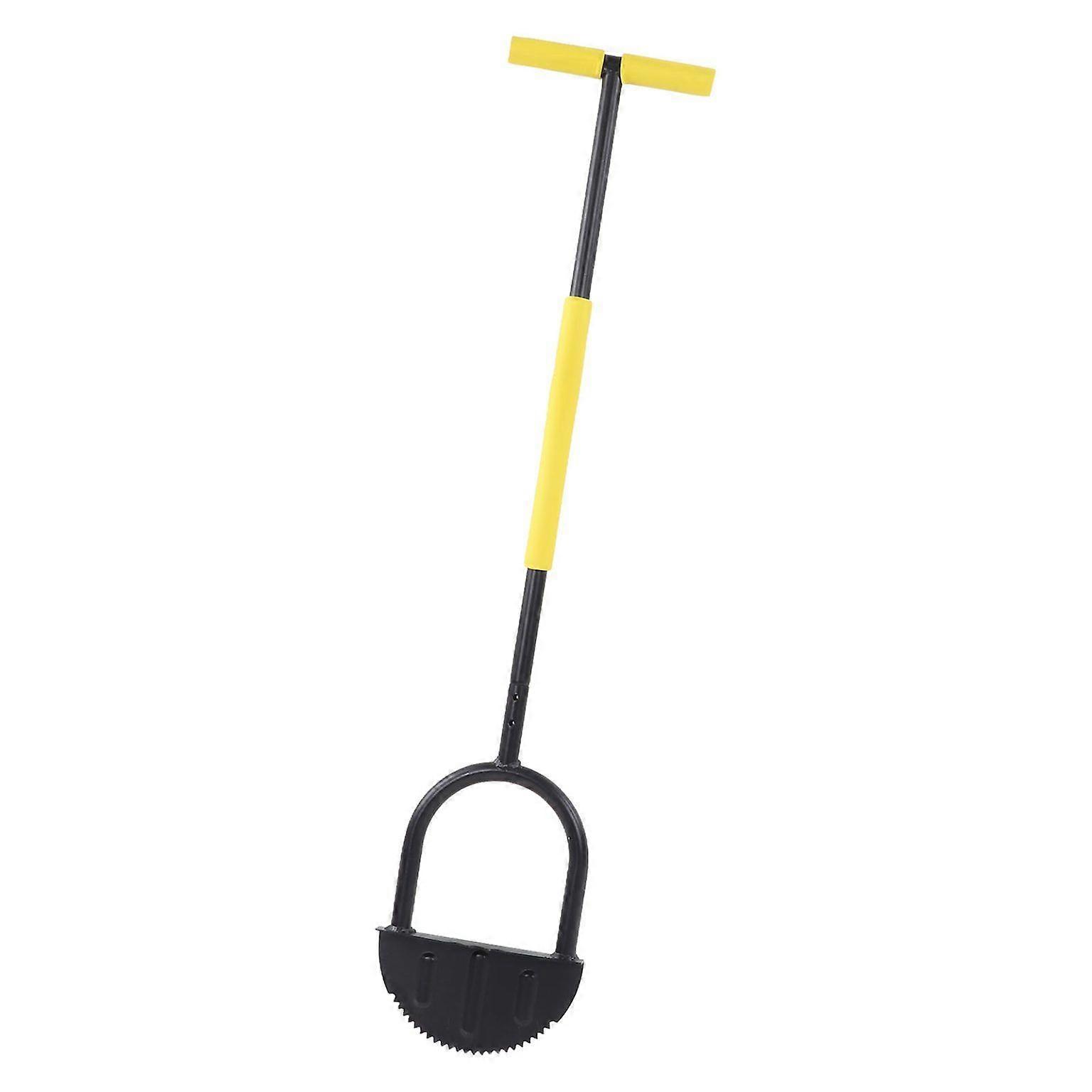 half moon edger Half Moon Lawn Edger High Hardness Simple Cleansing Carbon Steel