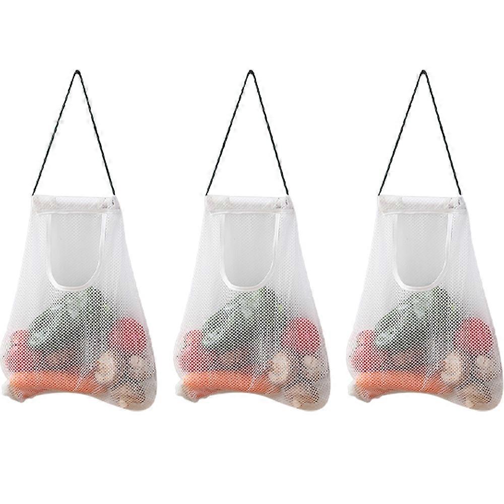Premium Net Bag For Multi-Purpose Storage, Long Lasting Durable Reusable Mesh Bags With Big Open Mouth Design, Breathable Mesh For Keeping Produce
