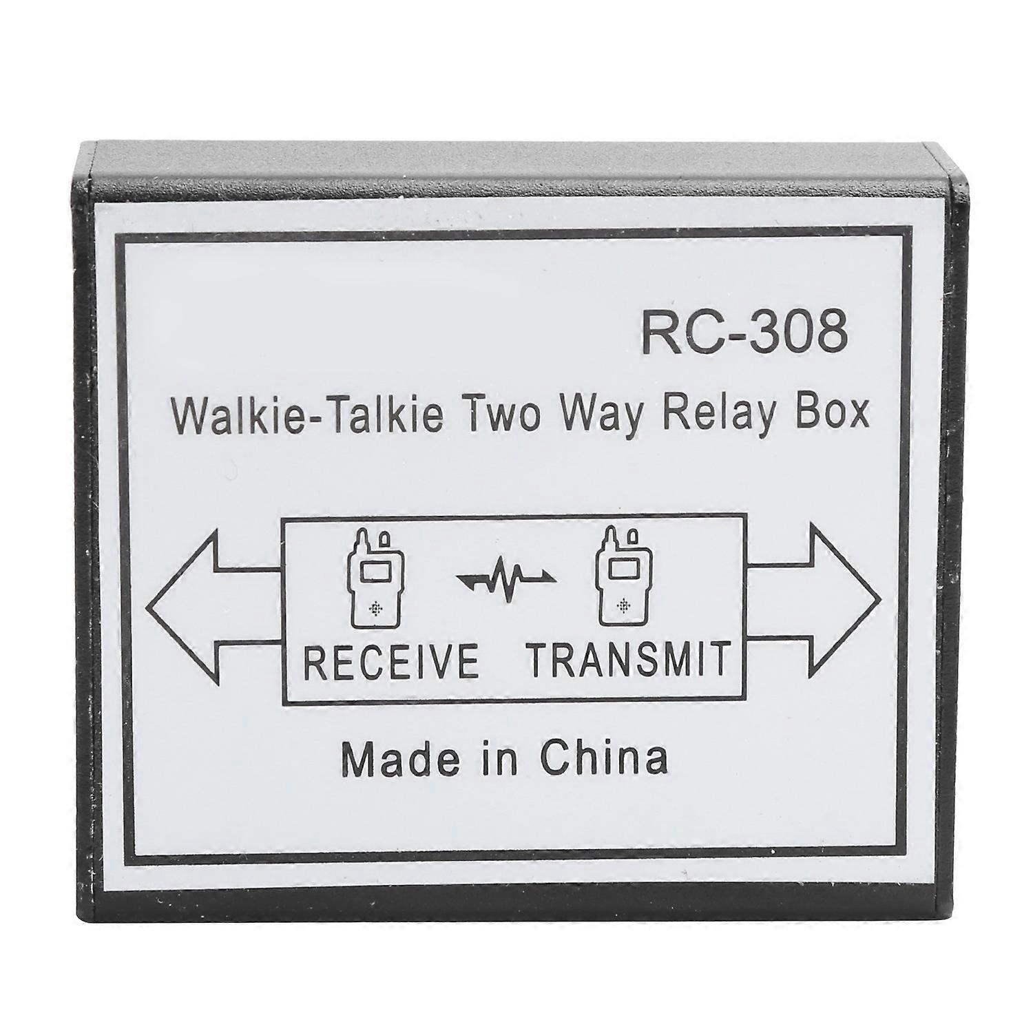 RC-308 Zwei-Wege-Funkrelais-Intercom-Relais-Box UHF VHF K-Port-Handheld-Repeater-Box