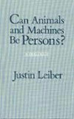 Can Animals and Machines Be Persons?