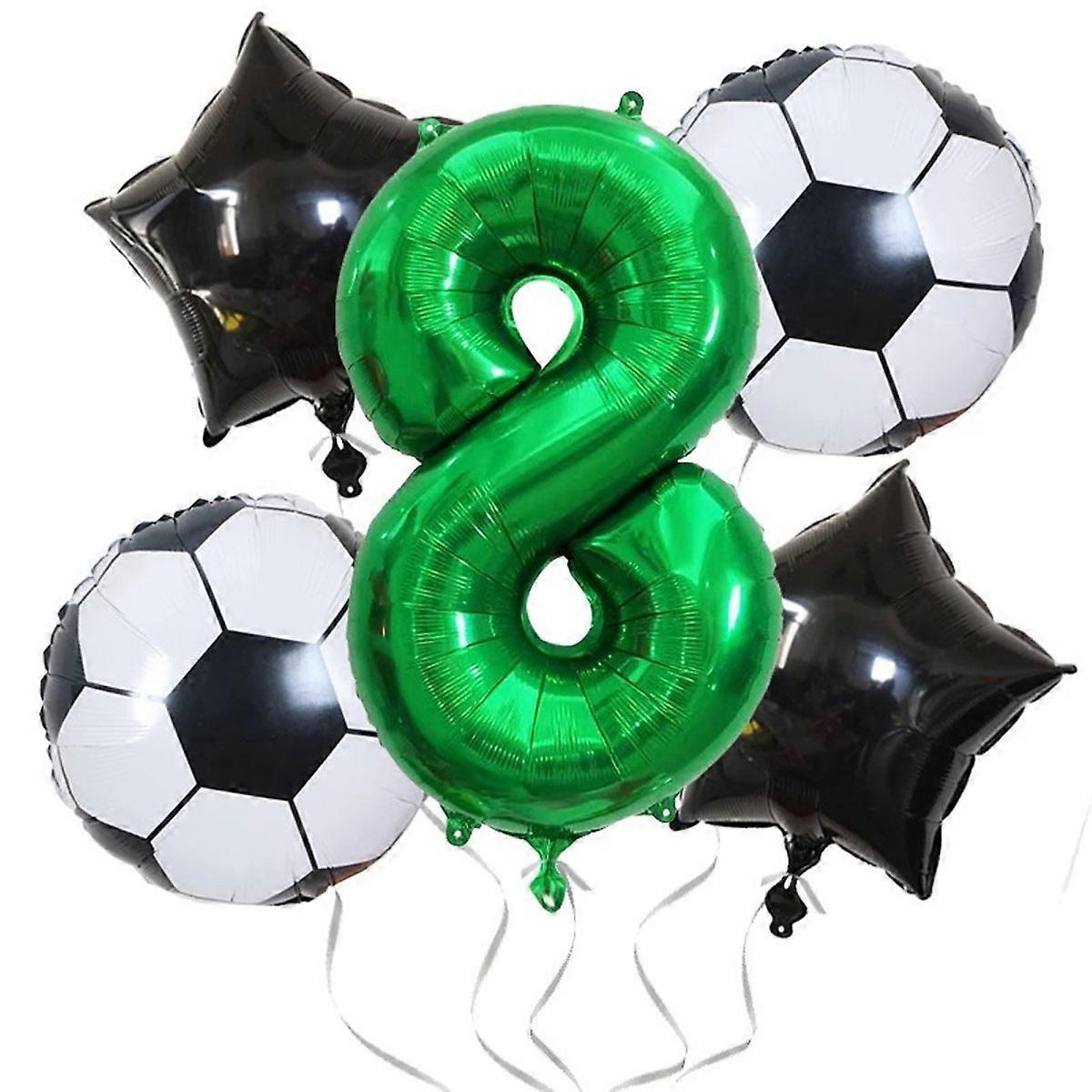 Zahlenballon für Geburtstage oder Fußballveranstaltungen, Partyzubehör.