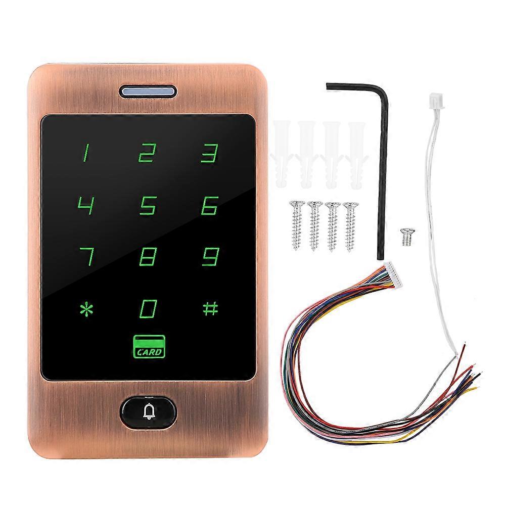 ZKFP300E Metal RFID Access Controller 125KHz Reader Touch Keypad (Waterproof)