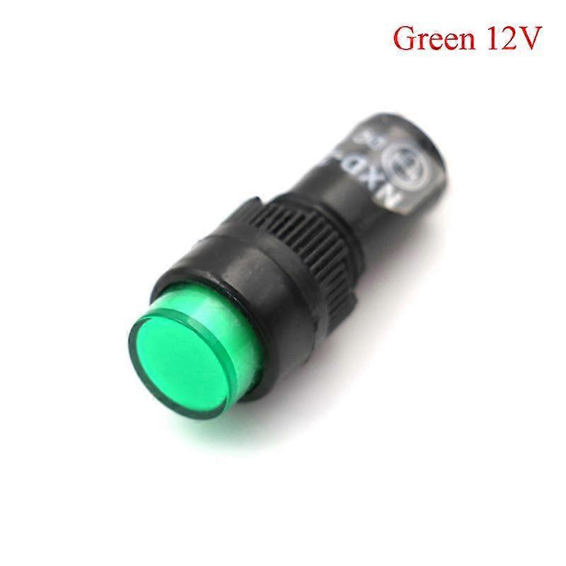 Led Pilot Panel Indicator Signal Warning Light Lamp Ac/Dc 10Mm