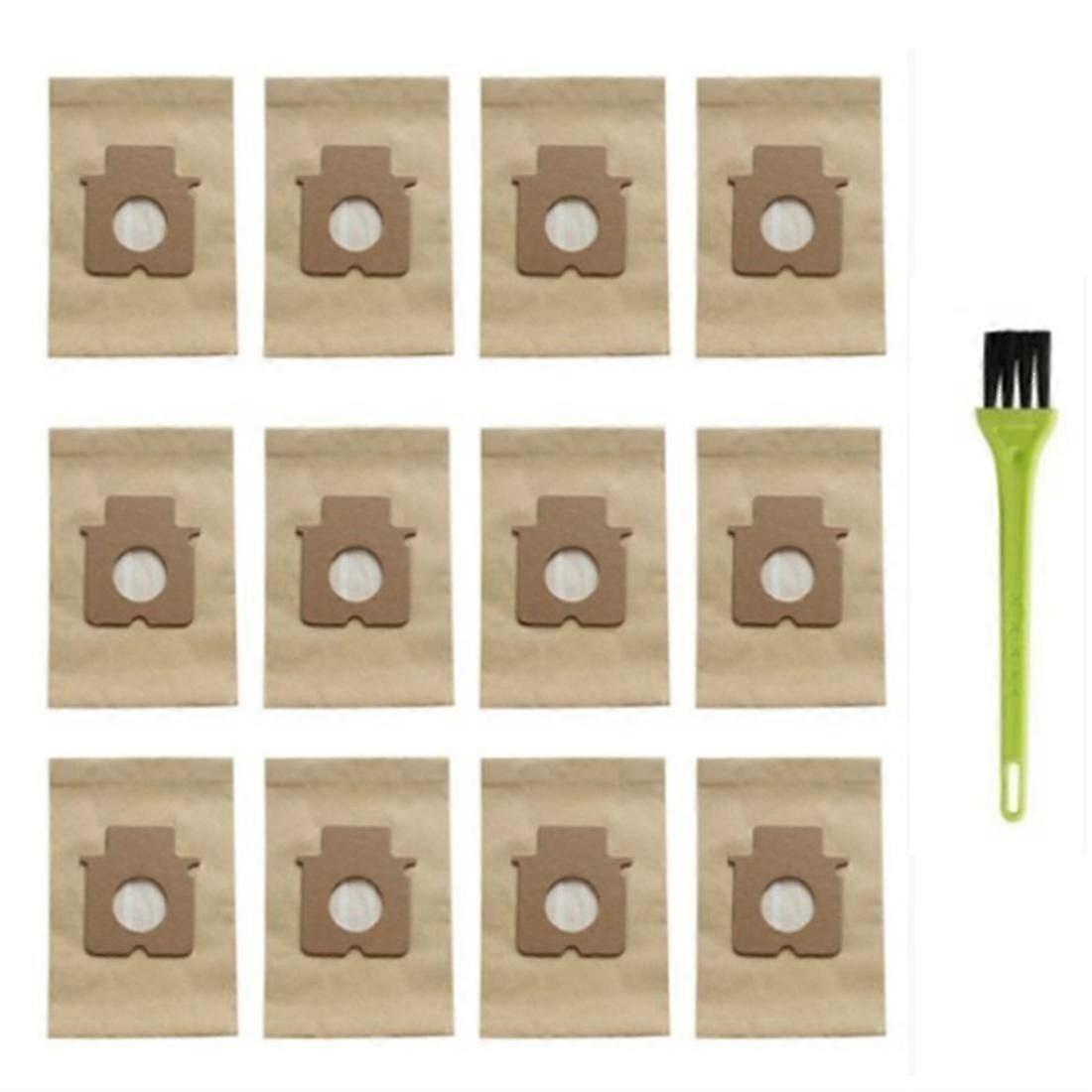 12 Pcs Replacement Garbage Bag For Panasonic C-20e Mc-e7101 Mc-cg461