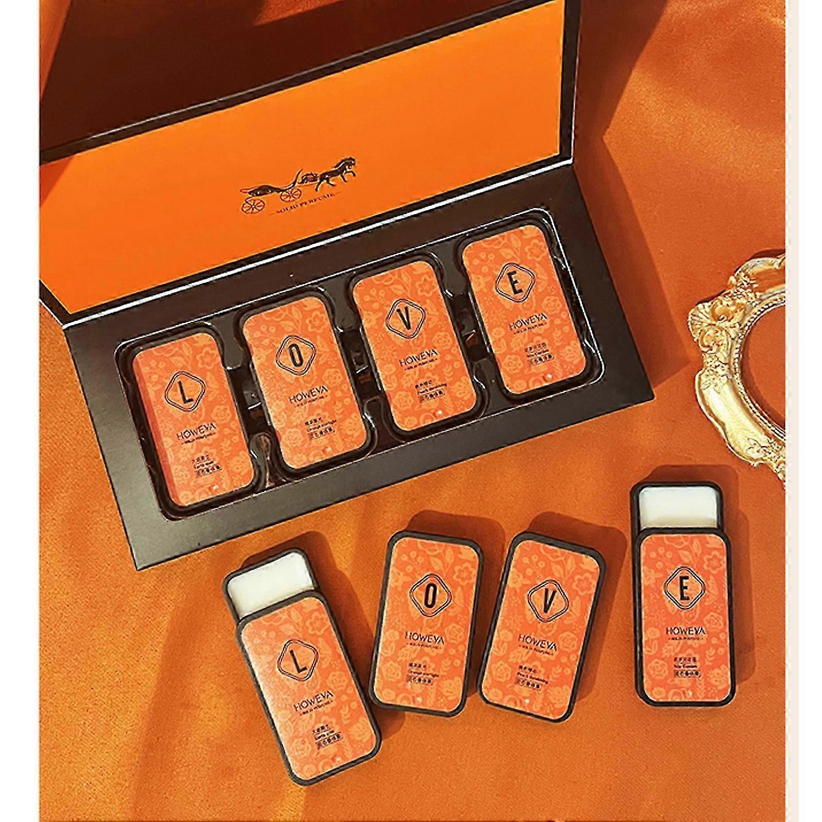 Solid Perfume Cream Solid Perfume Set Long-lasting Fragrance Earth Men