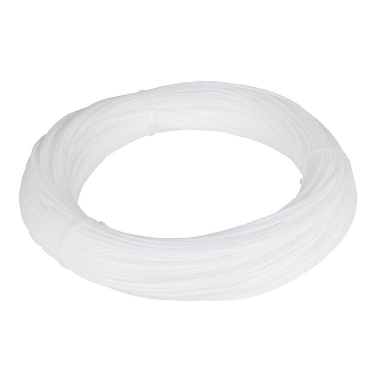 1 Roll 100 Meters 4x2.5mm Feed Tube PTFE Tube Extruder Filament Parts for 3D Printer White