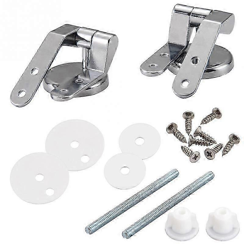 Bathroom toilet lid hinge with accessories, suitable for all kinds of toilets