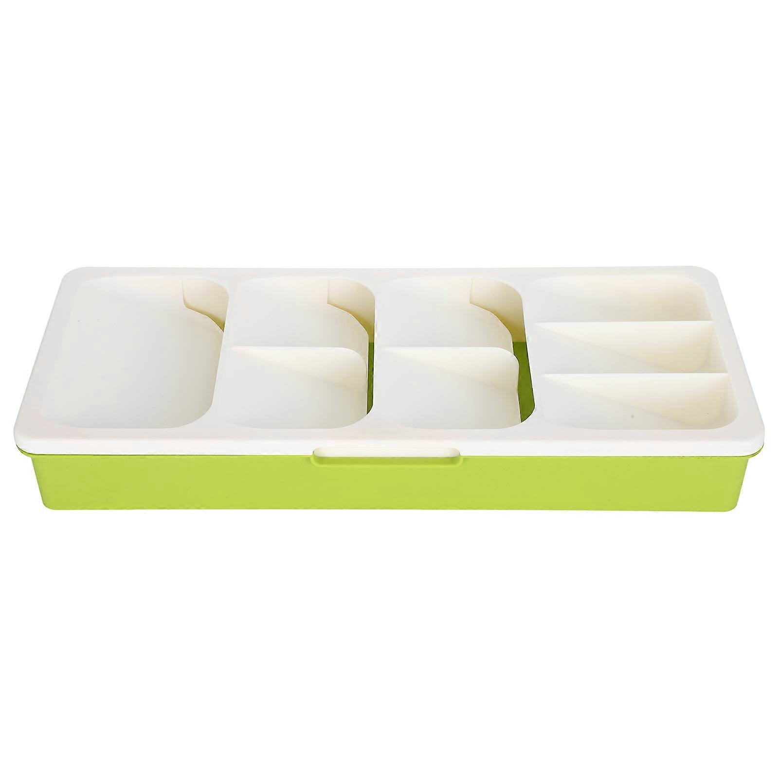 Kitchen cutlery storage box multi-layer spoon rack divider box knife and fork storage box