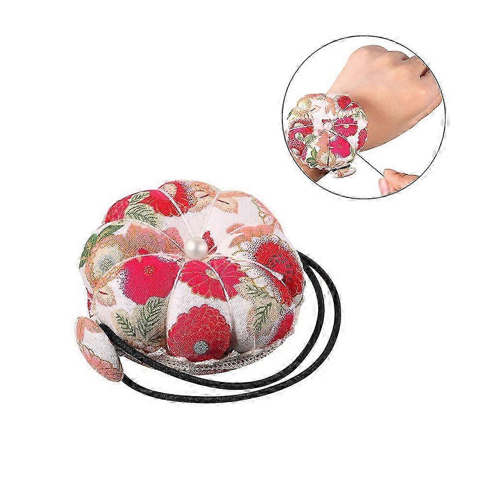 DIY Synålepute Håndleddsstropp Pin Puter Nydelig Bærbar Gresskar Pin Bag