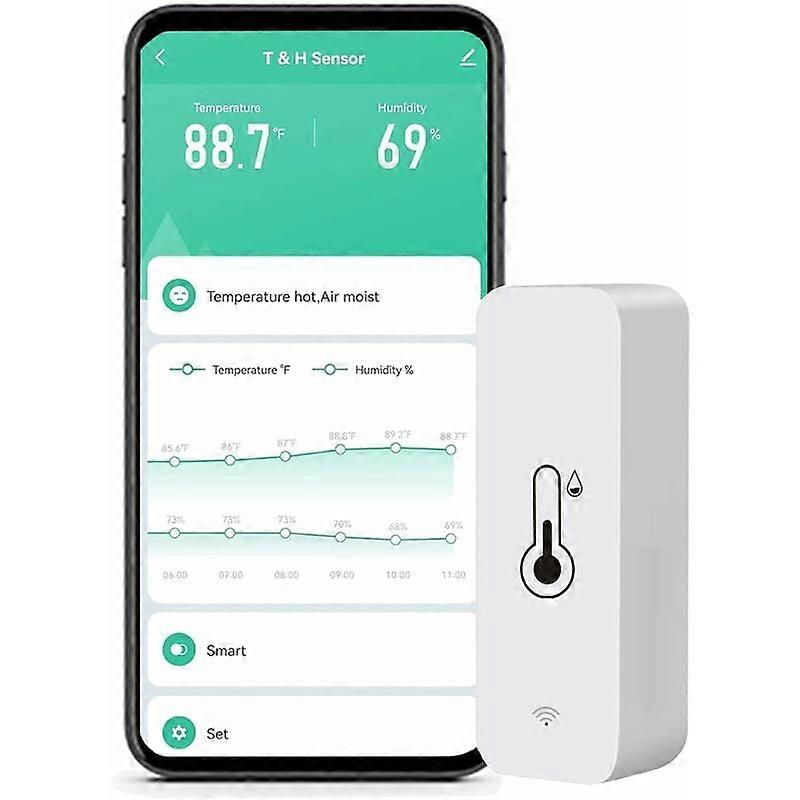 WiFi Enabled Temperature Humidity Sensor with Voice Control