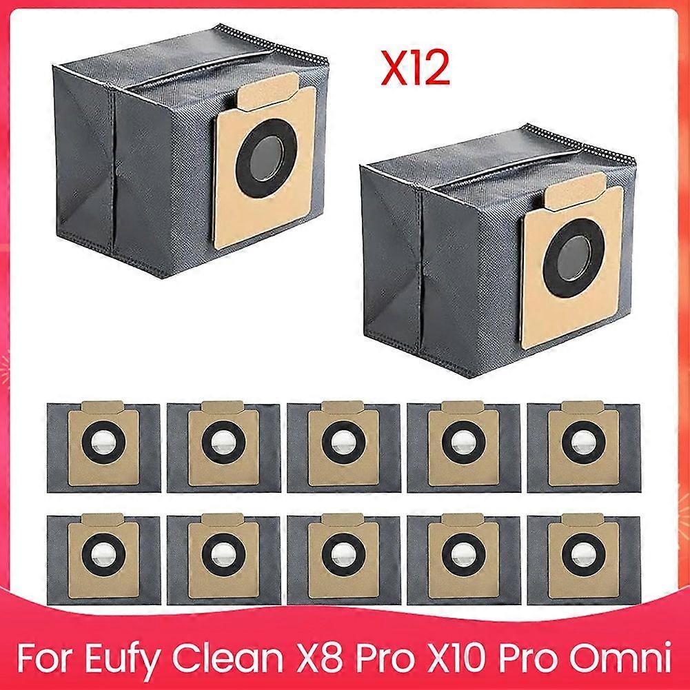 12 Pack Replacement Dust Bags for Clean X8 Pro X10 Pro