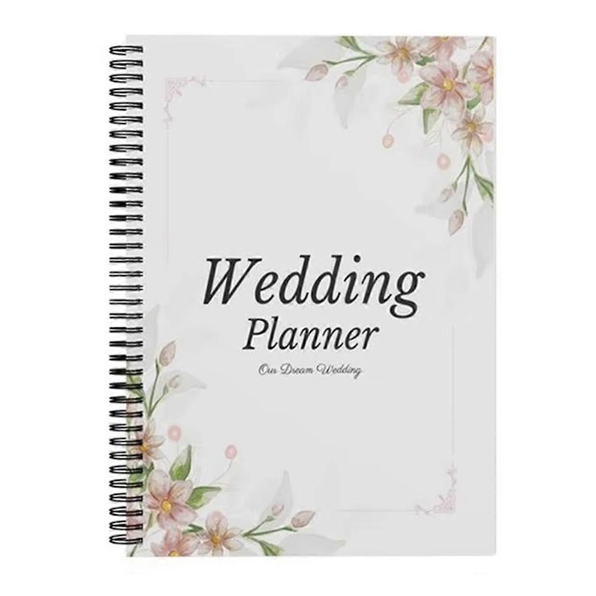 Wedding Planner Bridal Wedding Planner Notebook