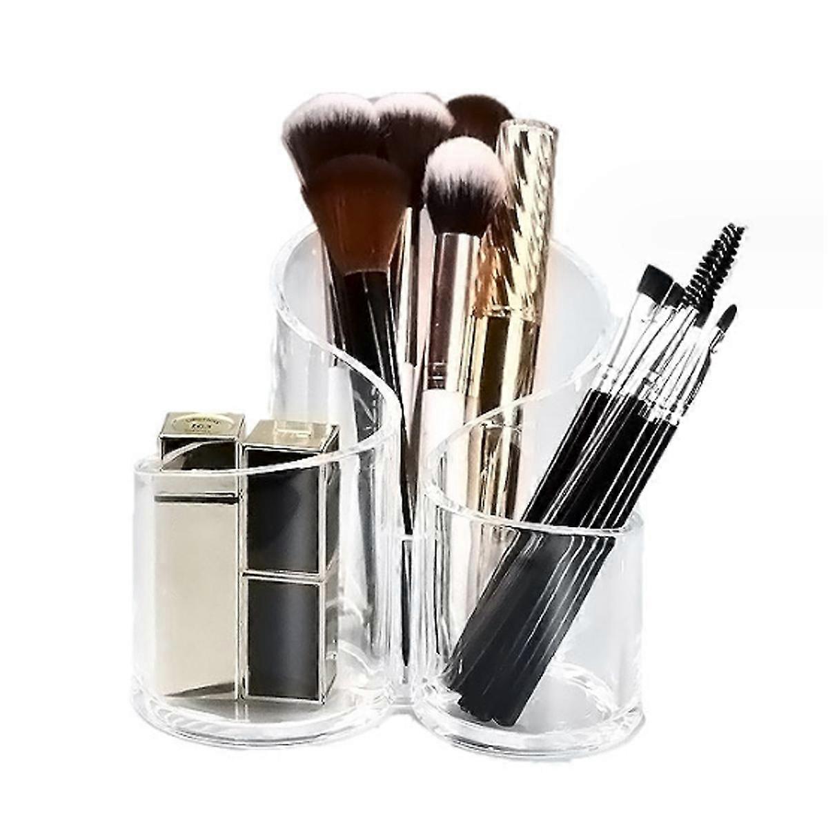 Crystal Clear Multi-compartment Makeup Organizer