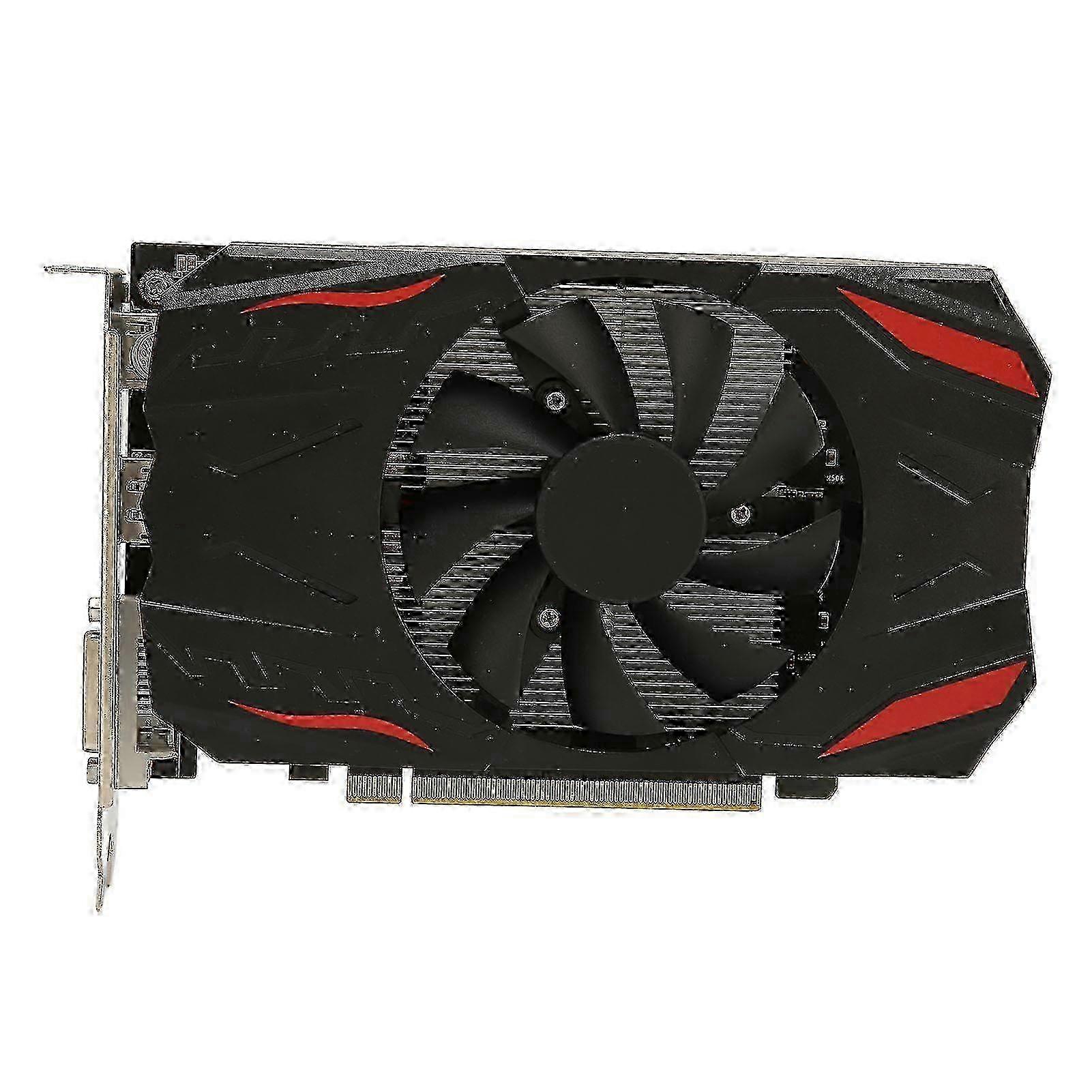 1050 Ti Grafikkarte mit Lüftern 4 GB GDDR5 128bit PCI Express 3.0x16 Schnittstelle Gaming-Grafikkarte für Computer
