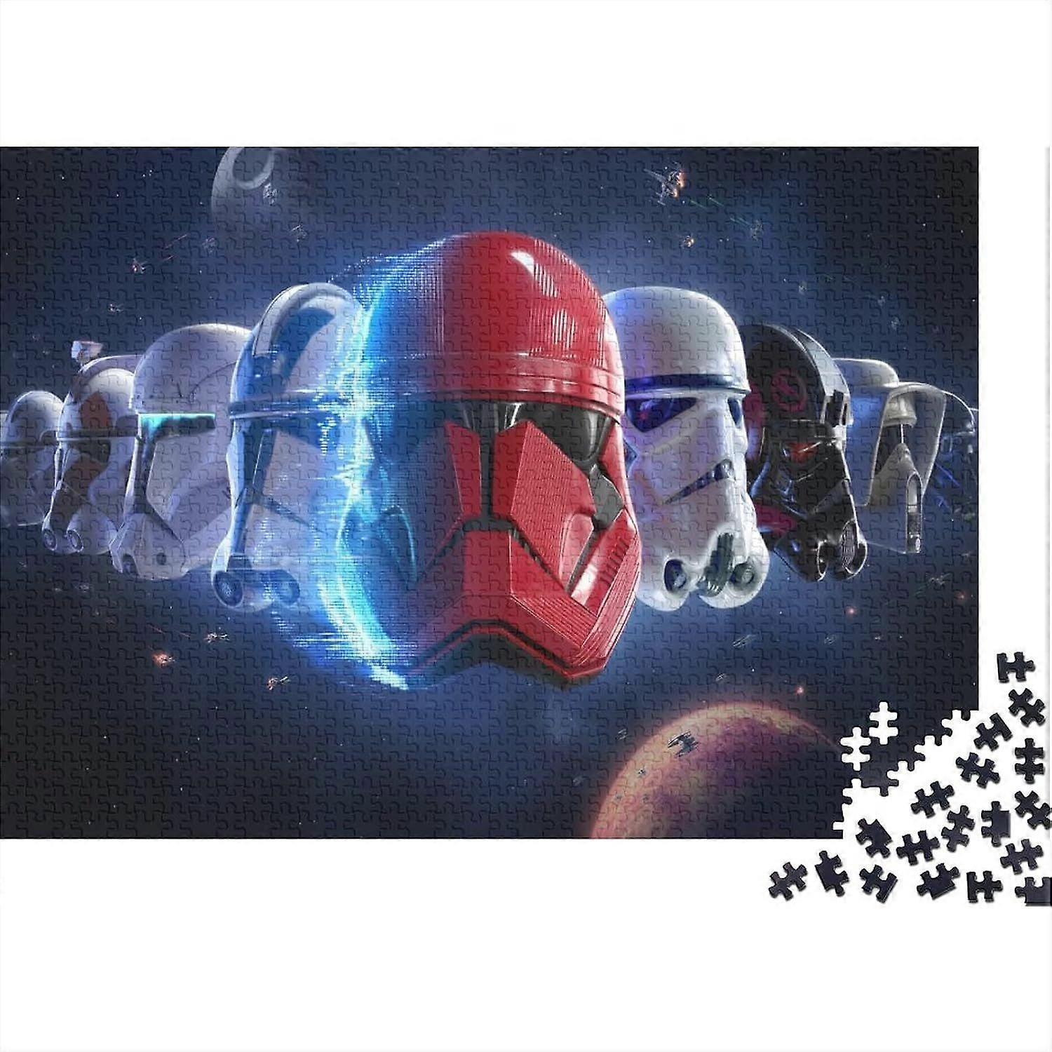 大人のためのジグソーパズルスターウォーズジグソーパズル映画ポスター教育ゲームの家の装飾のための大人のための1000/500/300ピースパズル