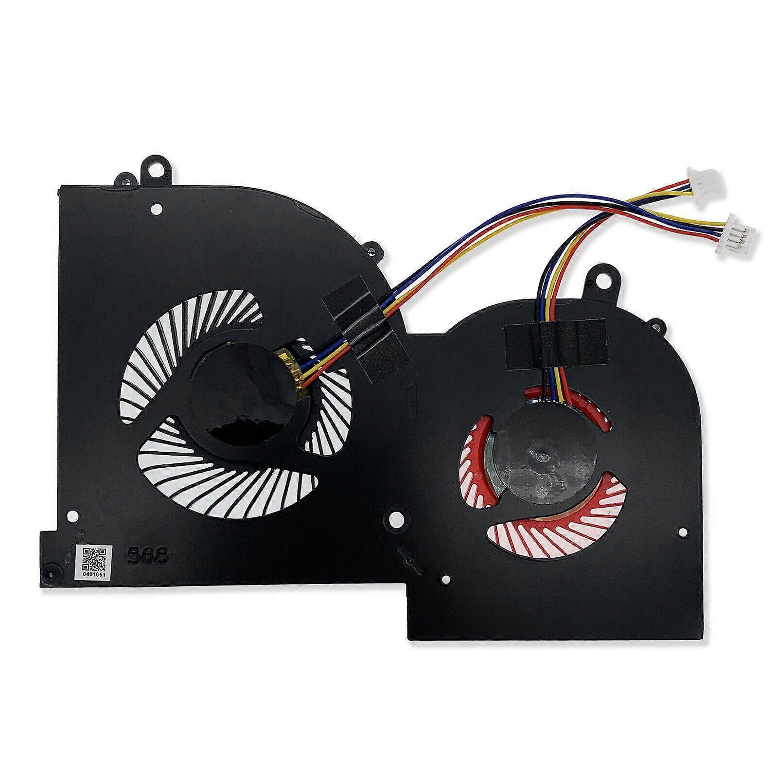 Notebook CPU Cooling Fans for DC 5V 0.5A 4 pin GPU Radiator for MSI GS65 GS65VR