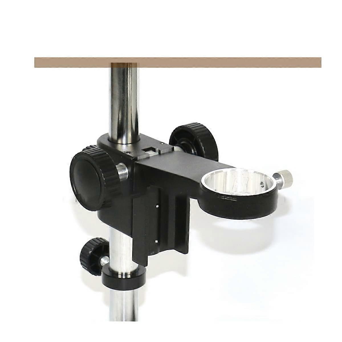 Lab Microscope Accessories 50mm Mirror Holder, 25mm Mounting Hole, 10A Focusing Structure, Lens Focusing Bracket