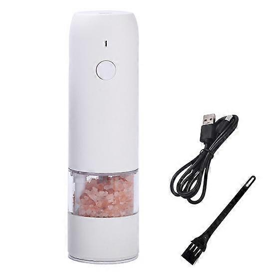 Practical Large Caliber Fine Grinding Lightweight Ceramic Automatic Pepper Mill Tool Kitchen Gadget Electric Grinder